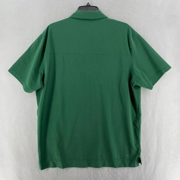 Nike Polo Shirt Men's Sz XL Green Sta. Mesa Football Collared Embroidered Logo - Picture 2 of 10